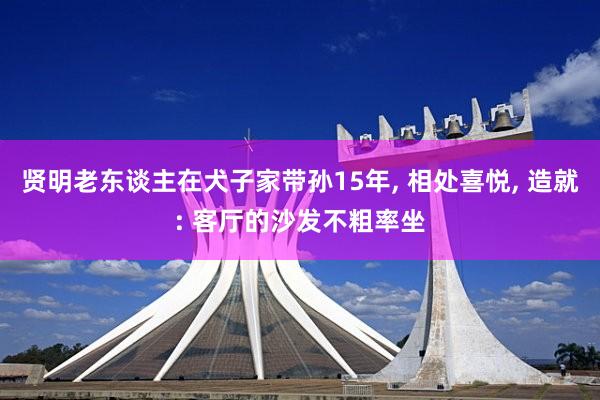 贤明老东谈主在犬子家带孙15年, 相处喜悦, 造就: 客厅的沙发不粗率坐